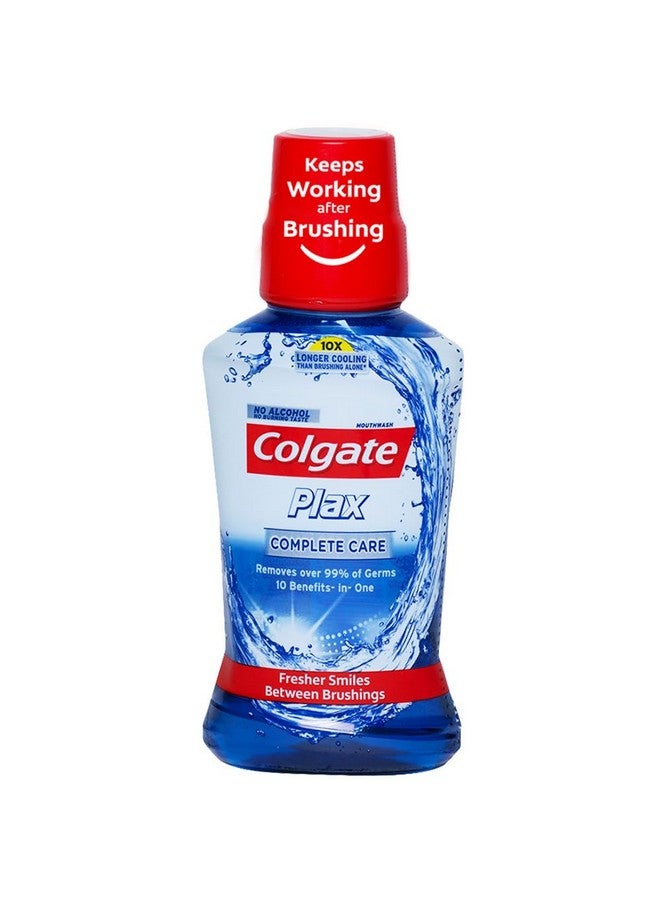 كولجيت غسول الفم ماكس فريش بلاكس المضاد للبكتيريا، نفس منعش 24/7، غسول الفم بلاكس الحساس، سائل غسول الفم الخالي من الكحول لرائحة الفم الكريهة - 250 مل، (عناية كاملة بالفم) - Image 1