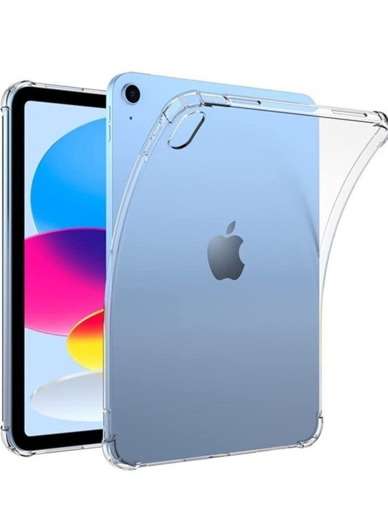 Raxoom iPad Air 13 inch (2024) Case â€“ Clear Shockproof Shell with Corner Protection, Ultra-Thin Flexible TPU Cover - Image 1