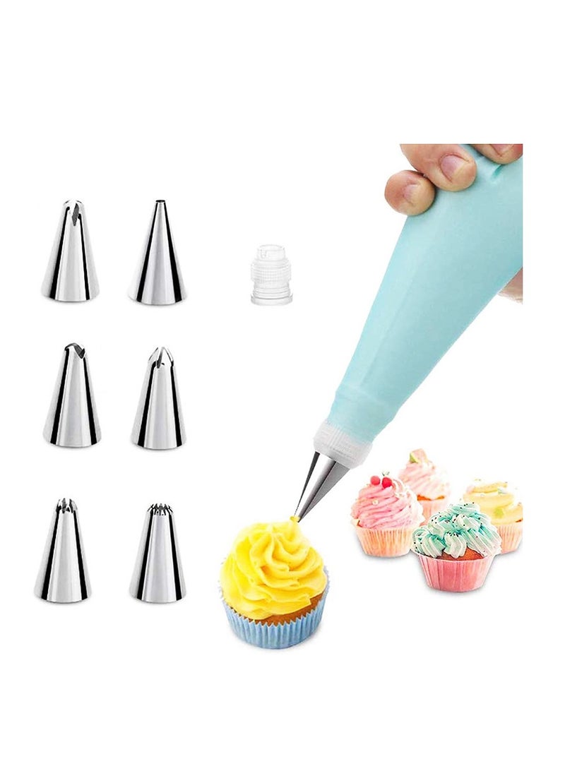 Yakumuz Yakumuz Piping Bag and Tips Cake Decorating and Baking Supplies Kit Includes Cupcake Icing Tips with Pastry Bag - Image 1