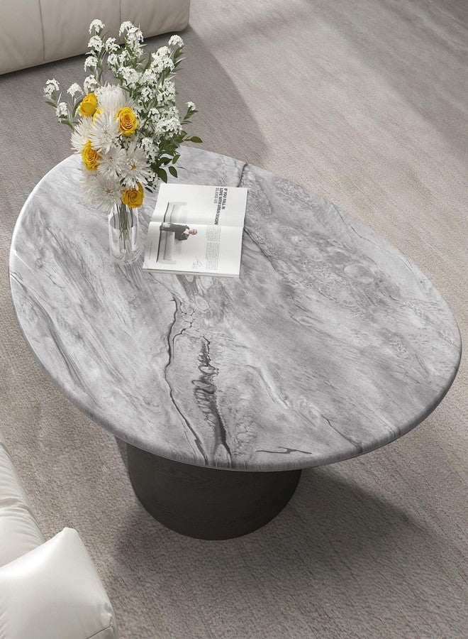 Decotalk 30"x120" Marble Countertop Contact Paper Peel and Stick Countertops Grey Marble Contact Paper for Countertops Vinyl Wrap, Kitchen Counter Top Peel and Stick Waterproof Counter Cover Matte - Image 3