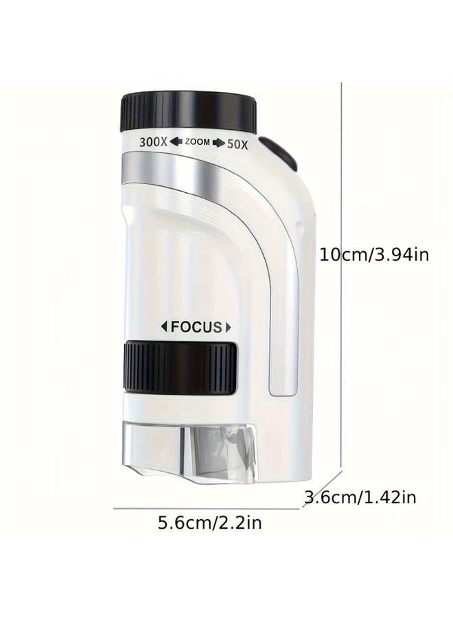 Silvery Kids Microscope For Science Experiments Outdoor Insect Plant Observation Tool - Image 3