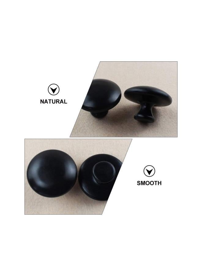 silvercnc 3Pcs Natural Massage Rocks Hot Stones for Massage Mushroom Shape Massage Stones Warmer Gua Sha Massage Tool for Face Body for Spa  - Image 4