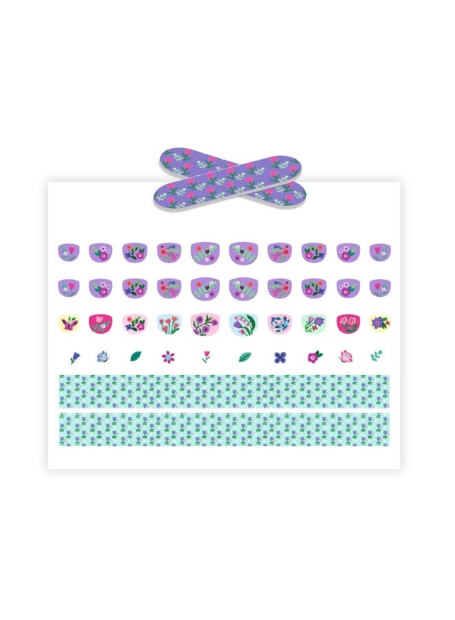 DJECO Nail Stickers - Petit Fleur - Image 2