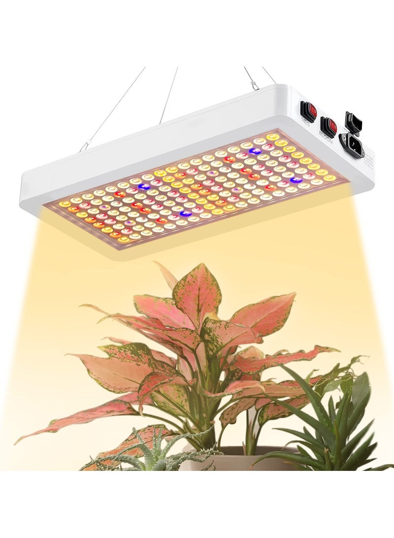 SYOSI Full Spectrum LED Plant Growing Light, Grow Light for Indoor Plants, Adjustable 2000W LED Grow Light for Seed Starting, Vegetable and Flower  - Image 1