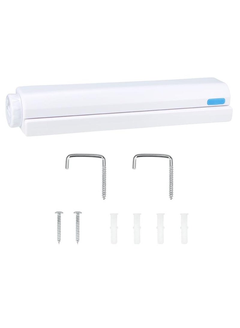 DubaiGallery Newpee Drying Rack Automatic Retractable Plastic 5 Lines Adjustable Clothes Hanger Holder Clothesline for Home  - Image 4