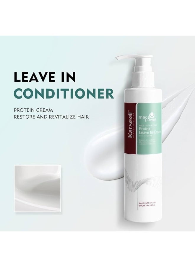 Karseell, Maca Essence Repair Protein Leave-in Cream - Image 4