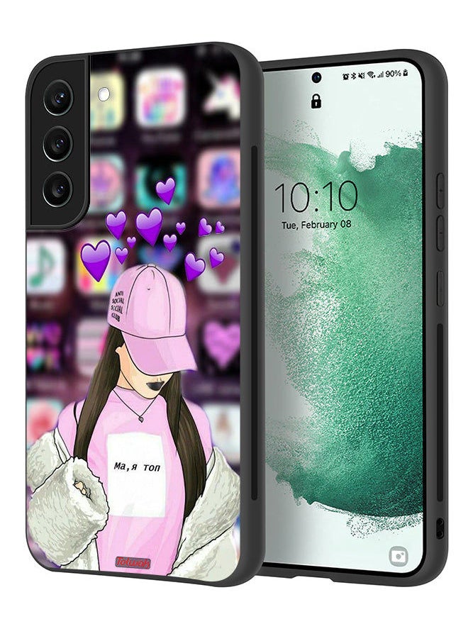 Tolwak Samsung Galaxy S22 5G Protective Case Cover Anti Social Club  - Image 1