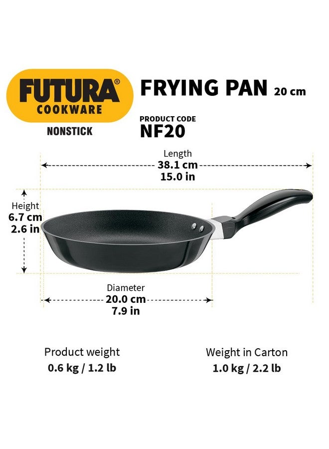 Hawkins Futura 20 cm Frying Pan, Non Stick Fry Pan, Small Frying Pan, Black (NF20) - Image 2