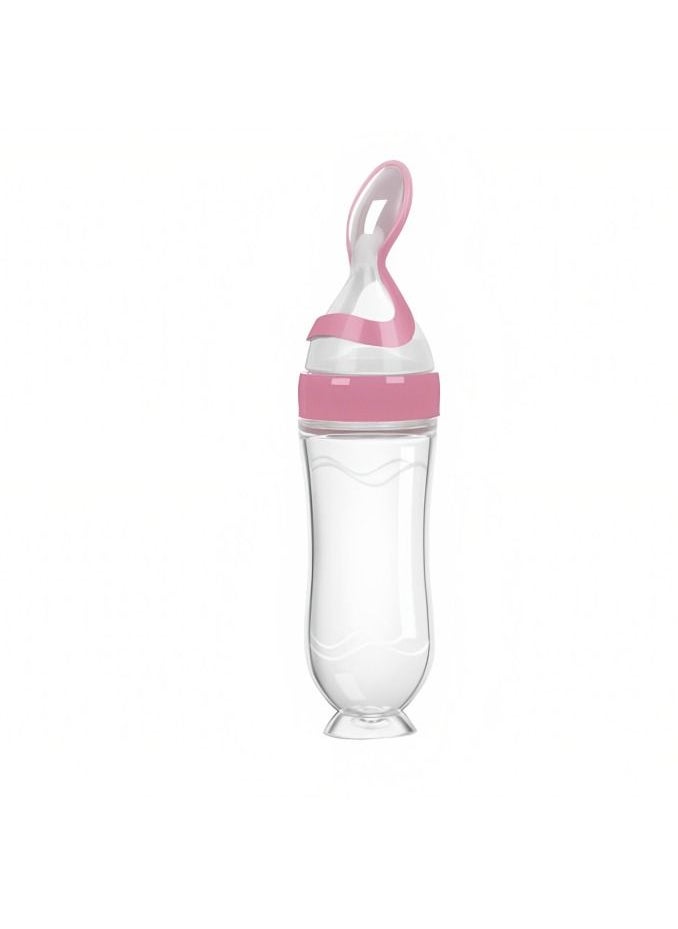 TOT TOT Easy Feeding: Squeeze and Serve with the Soft Spoon Head Baby Paste Bottle  - Image 2