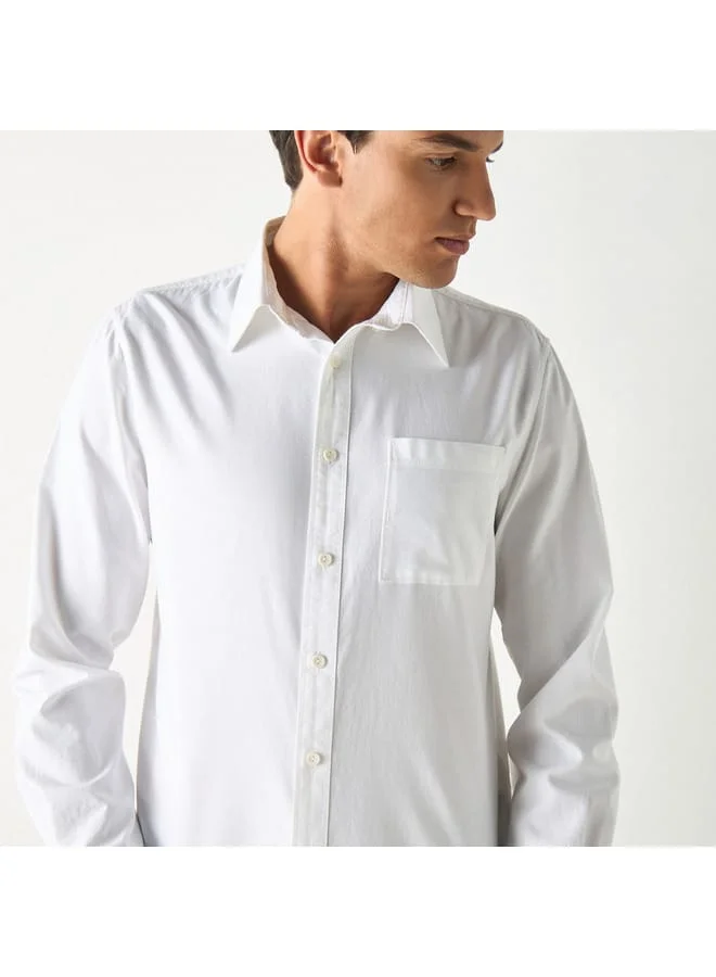 Lee Cooper Lee Cooper Shirt with Long Sleeves and Button Placket