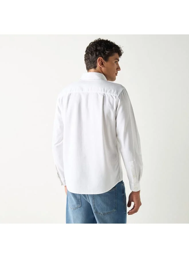 Lee Cooper Lee Cooper Shirt with Long Sleeves and Button Placket
