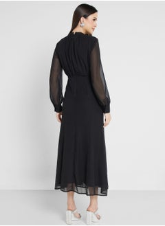 Ella Limited Edition Chiffon Slit Dress  - Image 2