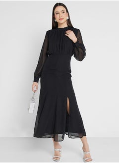 Ella Limited Edition Chiffon Slit Dress  - Image 1