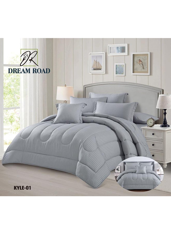 Dream road 4 Piece Single Comforter Set 
