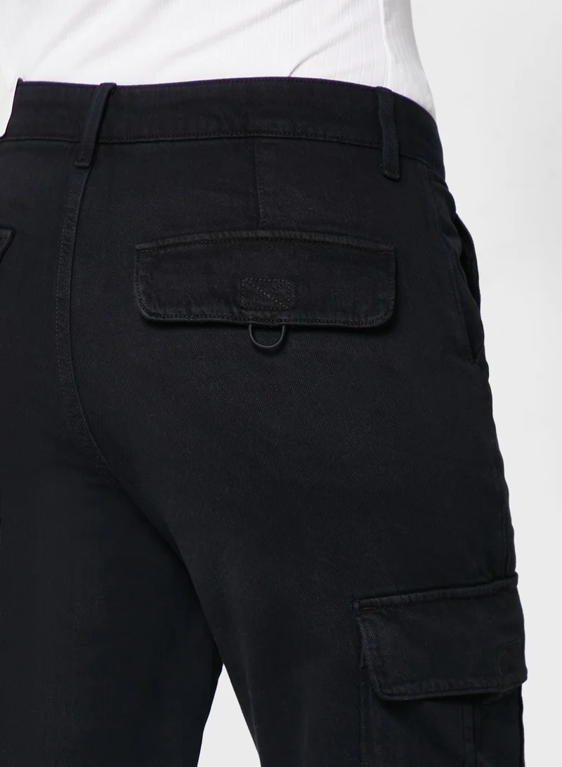 American Eagle Wide Leg High Waist Pants