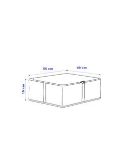 NT-STAR NTSTAR Under bed Storage caseDust free storage bag whitetransparent 55x49x19 cm  - Image 3