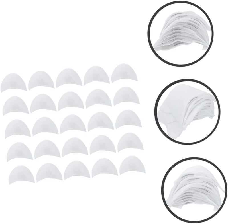 FONDOTIN 50pairs Cotton Shoulder Pads for Women Suits Blazer Jacket Shoulder Pad for Men - Image 3