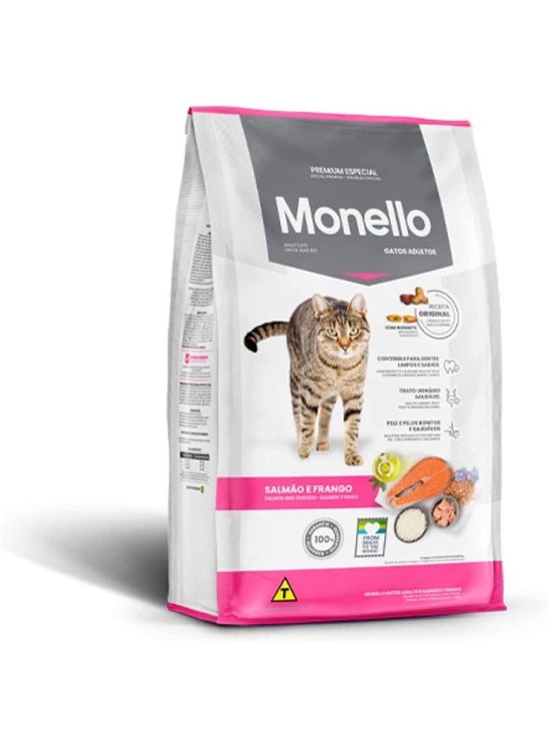 Adult Cat Dry Food Salmon & Chicken 7kg – Complete Nutrition for Adult Cats