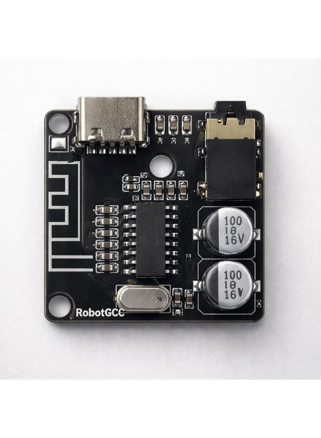 robotgcc Wireless Bluetooth Audio Decoder Amplifier Module MP3 Player Board with USB TF Card Input Stereo Output for DIY Speakers Audio System Arduino IoT Electronics Projects - Image 2