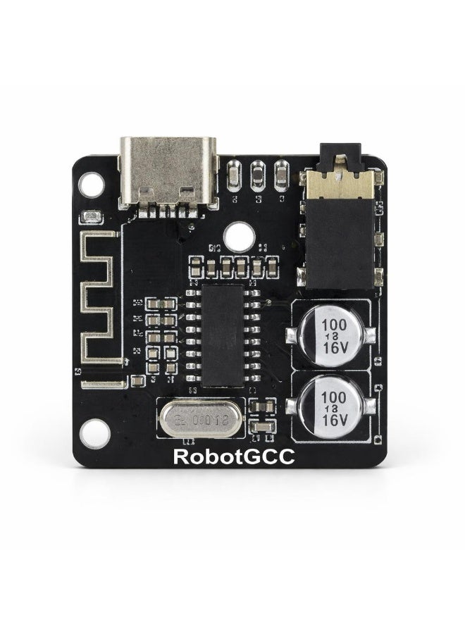 robotgcc Wireless Bluetooth Audio Decoder Amplifier Module MP3 Player Board with USB TF Card Input Stereo Output for DIY Speakers Audio System Arduino IoT Electronics Projects - Image 4