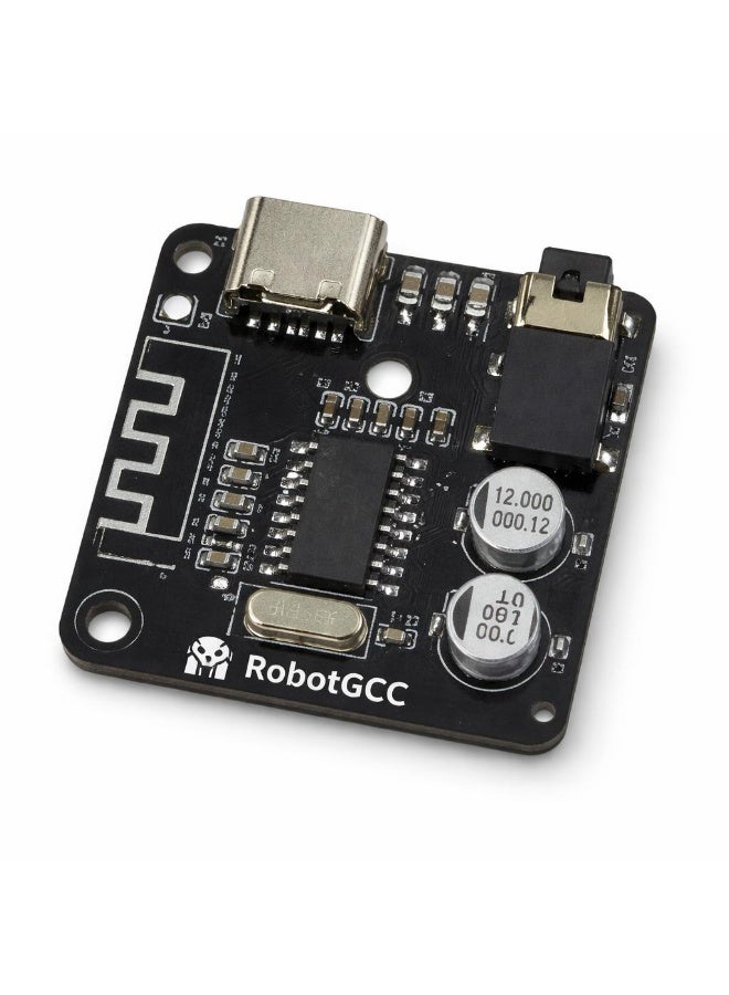 robotgcc Wireless Bluetooth Audio Decoder Amplifier Module MP3 Player Board with USB TF Card Input Stereo Output for DIY Speakers Audio System Arduino IoT Electronics Projects - Image 1
