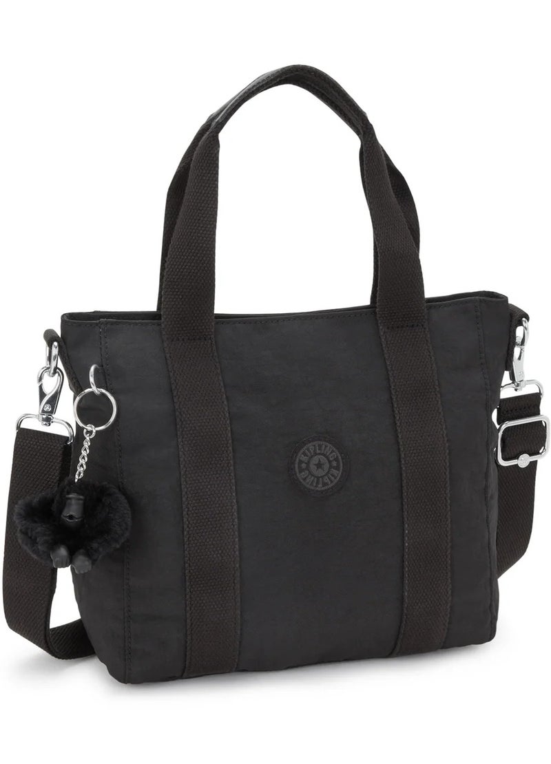 kipling حقيبة أسيني ميني سوداء صغيرة مع حزام كتف قابل للإزالة - Image 4