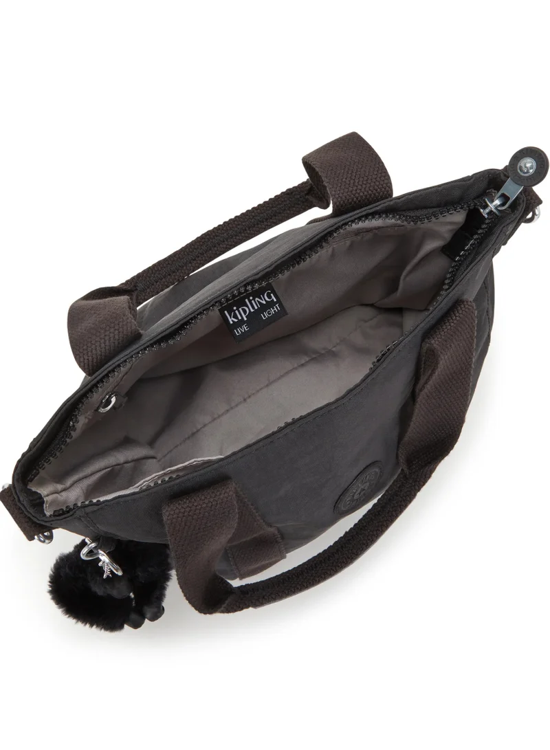 kipling  Asseni Mini Small Tote With Removable Shoulderstrap - Black Noir  | Best Price UAE