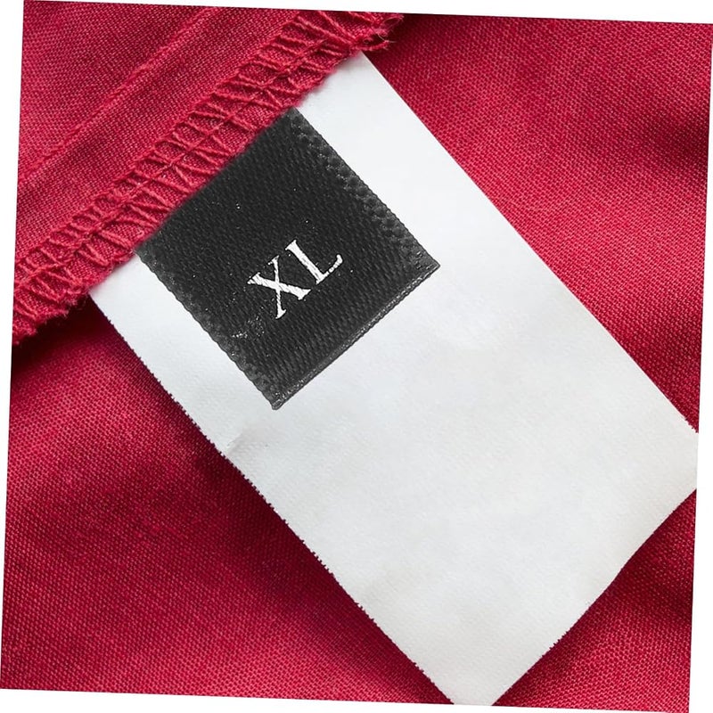 SHINEOFI 500pcs Washable Clothing Tags for Garments Labels for Small XL XXL Practical Clothing Markers for Easy Inventory Organization - Image 4
