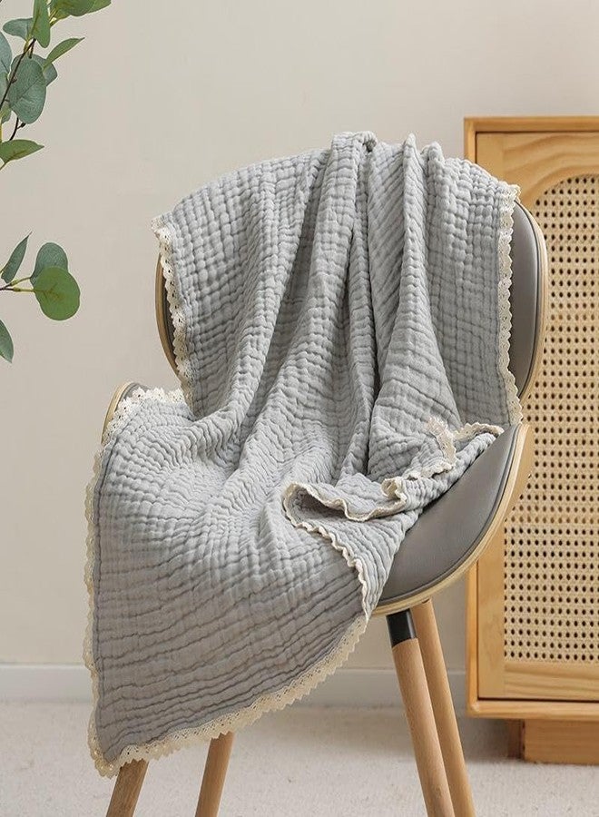 TERI BERI Baby Muslin Cotton Baby Bath Towel Extra Soft Super Absorbent Towels for Infants, New Born Babies and Toddlers (0-3 Years) (New Towel) - Image 3