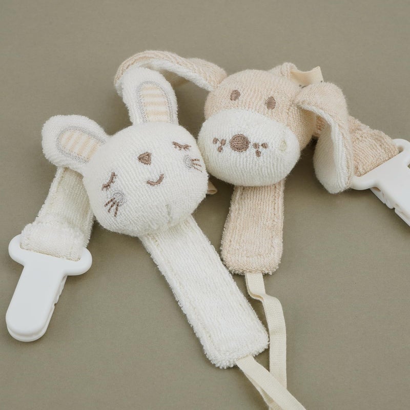 COTTONBEBE Pacifier Clip, 2 Pack Baby Pacifier Holder for Boys and Girls Fits Many Pacifiers & Baby Teething Toys, Ideal Baby Gift (Elephant&Dog) - Image 4