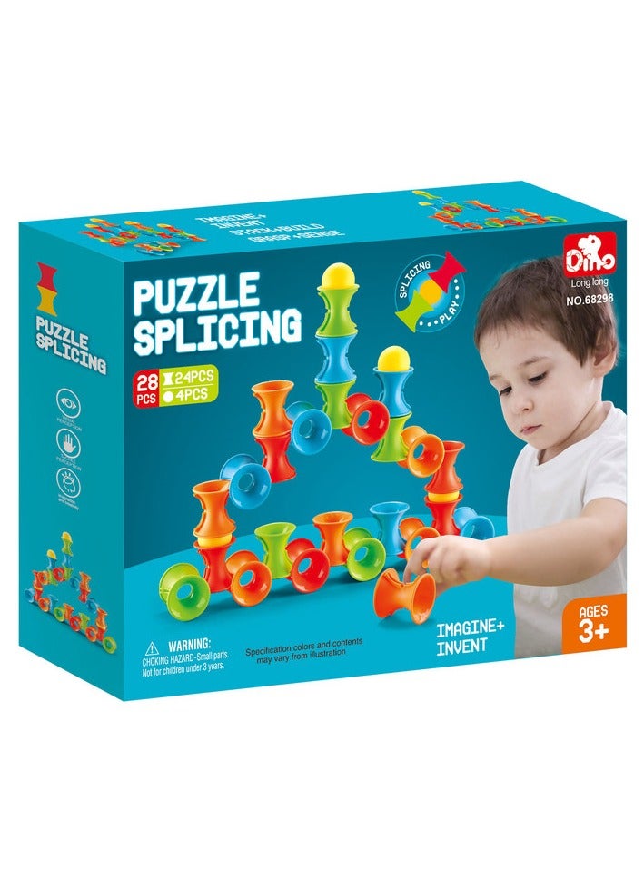 Puzzle Splicing 28 Pcs 22-2861405 - Image 1