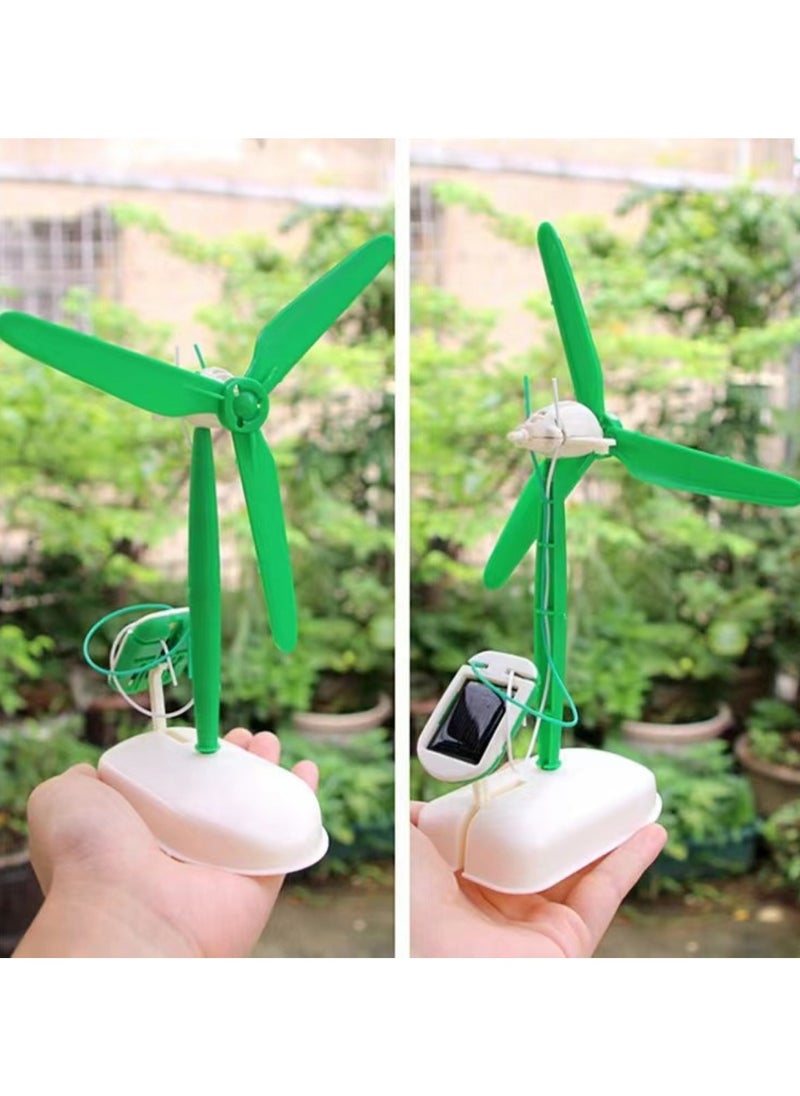 Huitich 6-in-1 Solar Powered Robot Kit Green  - Image 2
