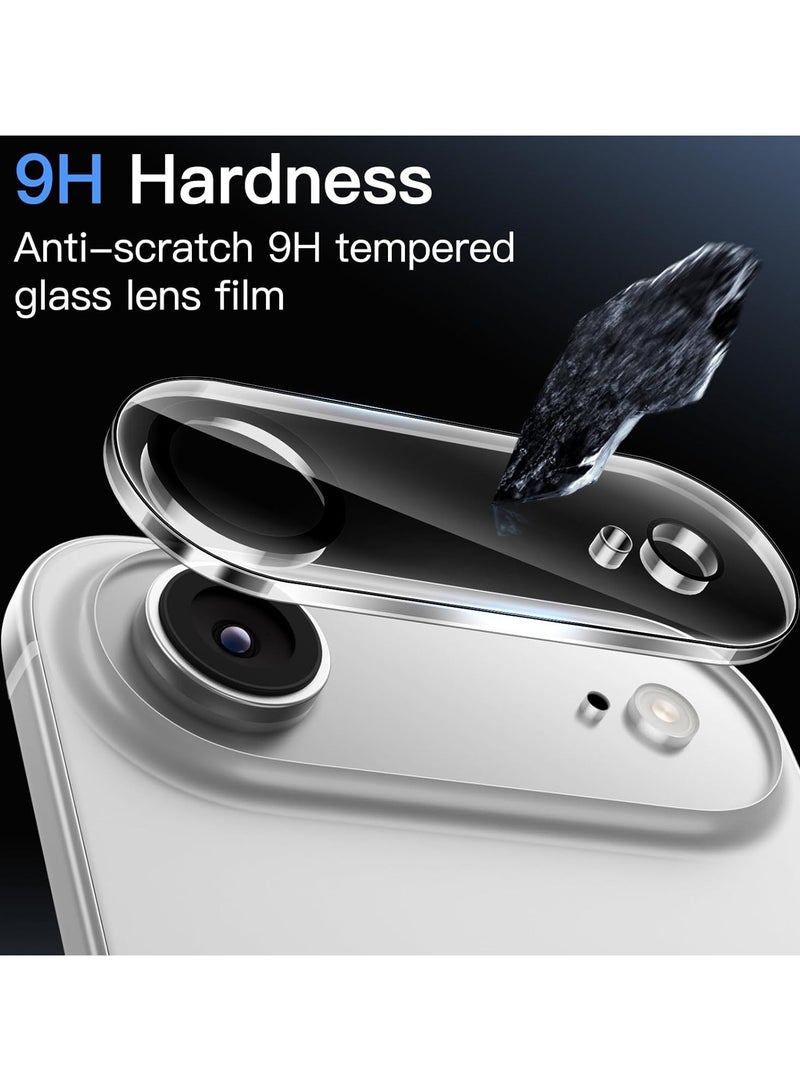 Denx Camera Lens Protector for iPhone 17 Air, 9H Tempered Glass, Anti-Scratch, Case Friendly, Does Not Affect Night Shots, HD Clear (Clear) - Image 3