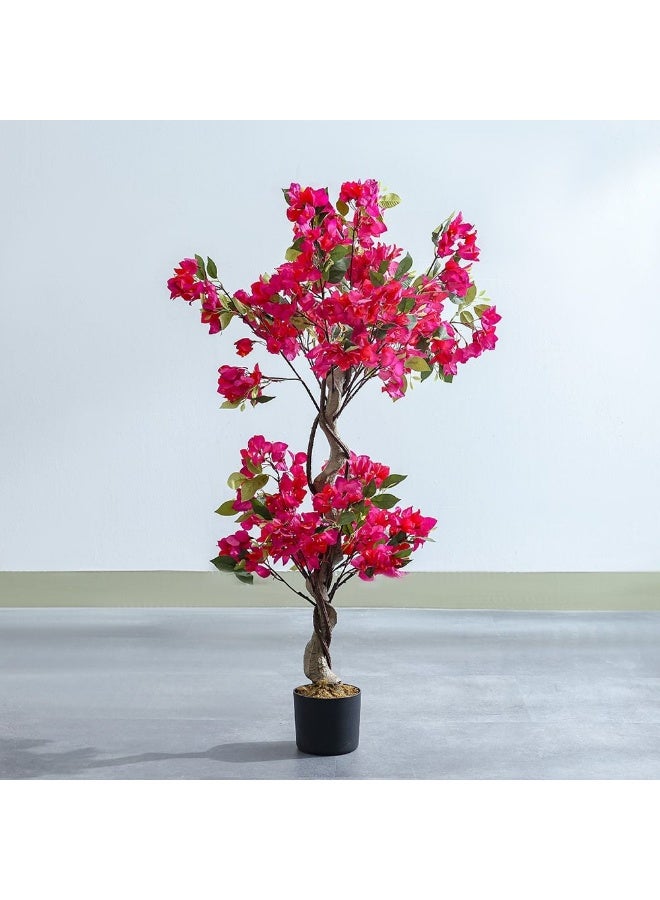 DANUBE HOME نبات البوغانفيليا الاصطناعي – 120 سم ديكور زهور صناعية نابضة بالحياة، مثالي للإعدادات الداخلية/الخارجية، لمسة واقعية للباتيو، خالي من الصيانة - Image 1