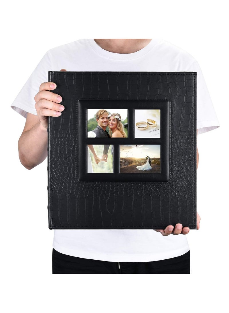 ARNOTEC ألبوم صور 600 صورة 4x6 غطاء جلدي بسعة كبيرة جدًا لحفلات الزفاف والتخرج والذكرى السنوية وهدايا حفلات استقبال المولود - Image 3