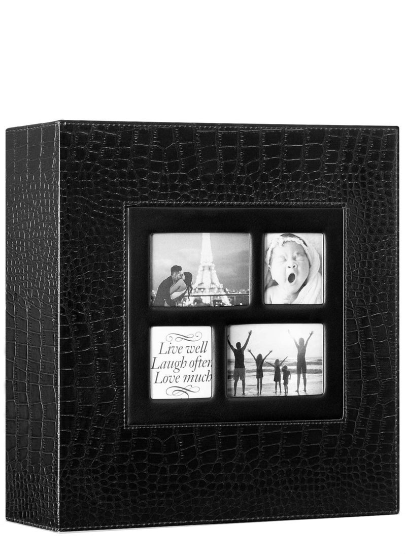 ARNOTEC ألبوم صور 600 صورة 4x6 غطاء جلدي بسعة كبيرة جدًا لحفلات الزفاف والتخرج والذكرى السنوية وهدايا حفلات استقبال المولود - Image 2