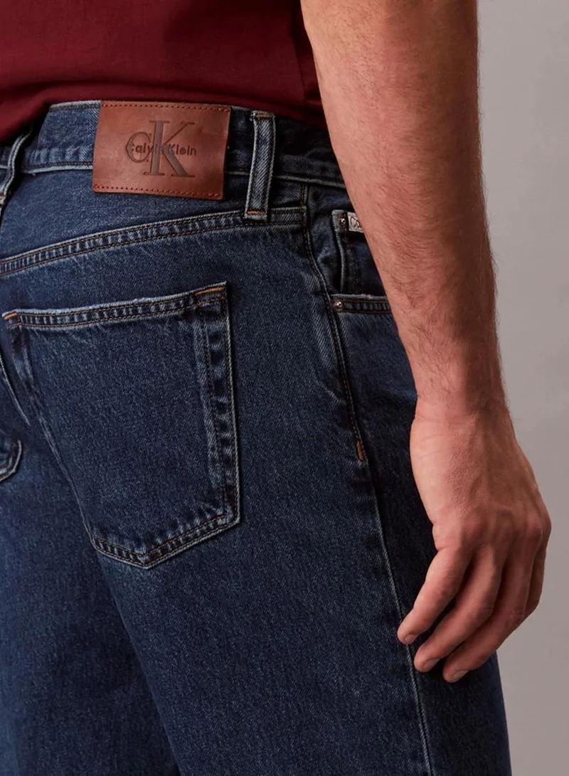 Calvin Klein HARBOUR BLUE 90s Tapered Jeans for Men | Best Price UAE