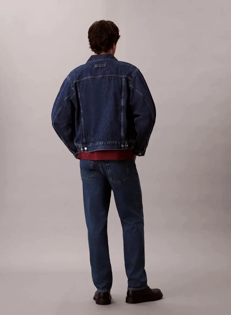 Calvin Klein HARBOUR BLUE 90s Tapered Jeans for Men | Best Price UAE