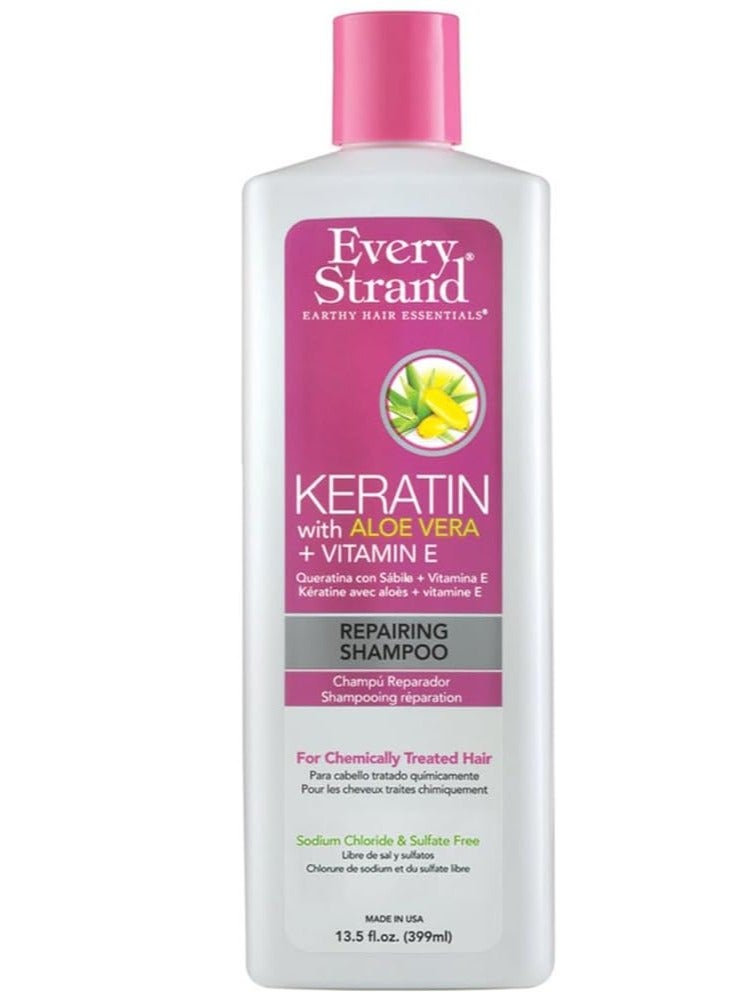 إيفري ستراند شامبو إصلاح كل خصلة بالكيراتين مع الصبار وفيتامين  399 مل - Image 1