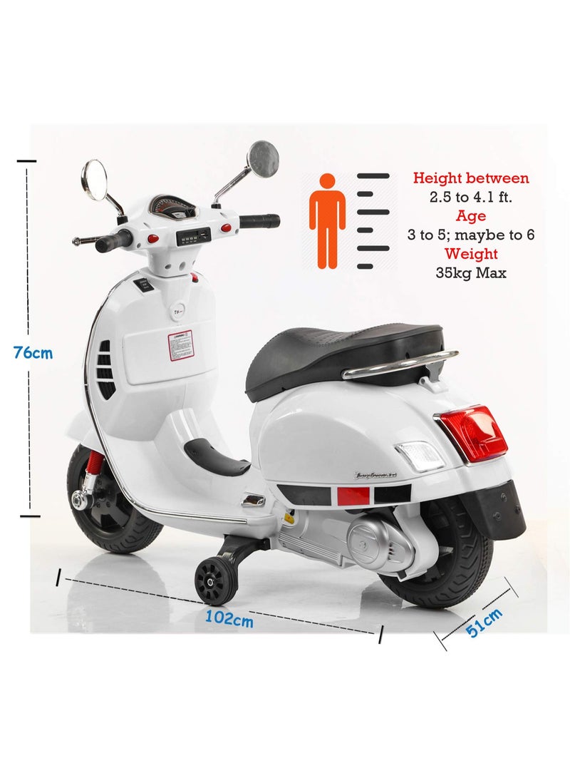 Vespa Rechargeable scooter for children aged 3 to 7 years - Image 5