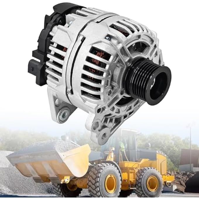 QuenPenge RE529377 Alternator 12V /70A Compatible with John Deere CT315 319D 323D 329D 333D 4120 4320 4520 4720 313 - Image 1
