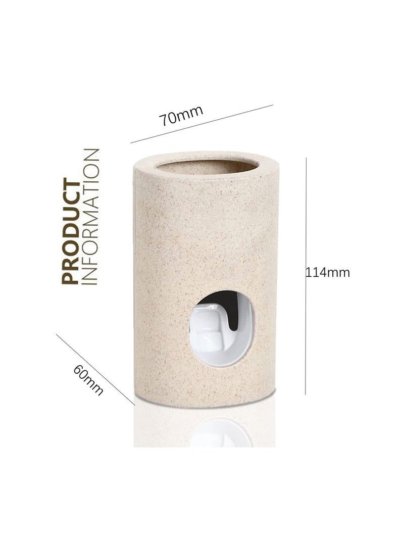 Automatic Toothpaste Dispenser Set with Wall Mounted Kids Hands Free Squeezer  Wall Mounted Hands Free Toothpaste Squeezer for Family - Image 2