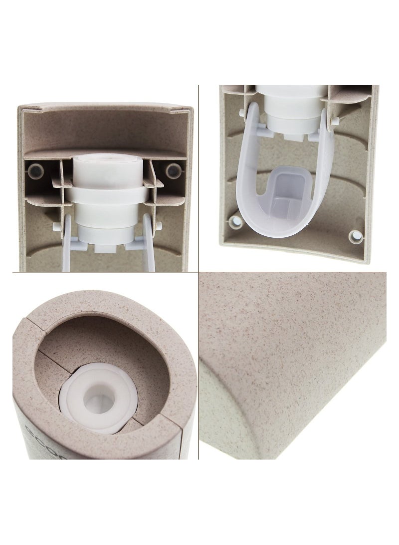 Automatic Toothpaste Dispenser Set with Wall Mounted Kids Hands Free Squeezer  Wall Mounted Hands Free Toothpaste Squeezer for Family - Image 4