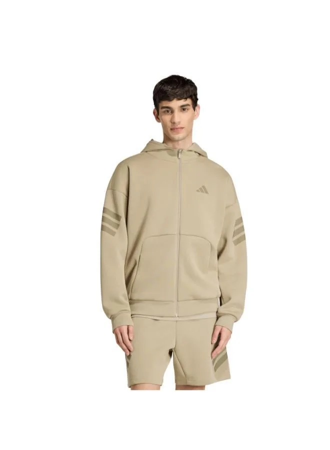 اديداس كنزة بسحّاب كامل Future Icons 3-Stripes