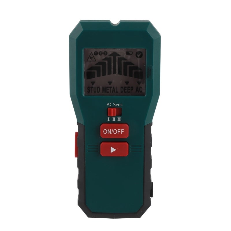 4 In 1 Detector: Handheld Anti-Slip Grip, Large LCD Display - 5-Level Strength Display Multi Function Detector for Home, Travel and DIY - Image 1