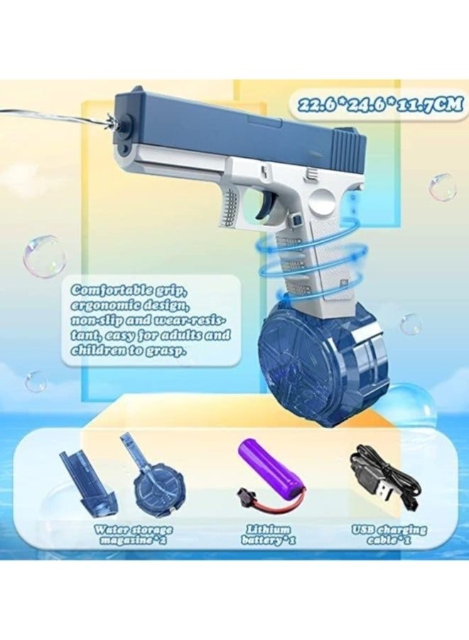 TOY GARDEN Electric Water Gun 32 Ft Range Automatic Water Gun Super 434CC+58CC Large Capacity Squirt Guns for Kids & Adults Toys for Outdoor Activities in Summer Swimming Pool Beach Party - Image 2