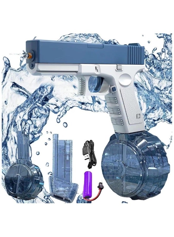 TOY GARDEN Electric Water Gun 32 Ft Range Automatic Water Gun Super 434CC+58CC Large Capacity Squirt Guns for Kids & Adults Toys for Outdoor Activities in Summer Swimming Pool Beach Party - Image 1