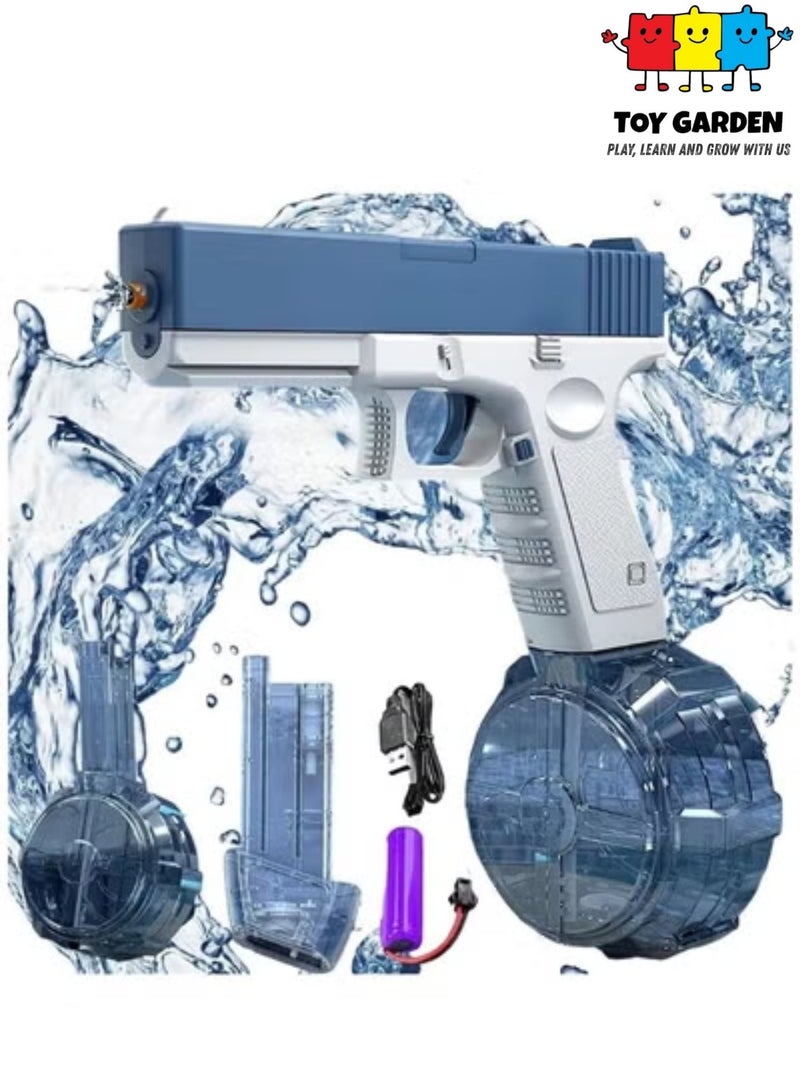 TOY GARDEN Electric Water Gun 32 Ft Range Automatic Water Gun Super 434CC+58CC Large Capacity Squirt Guns for Kids & Adults Toys for Outdoor Activities in Summer Swimming Pool Beach Party - Image 2