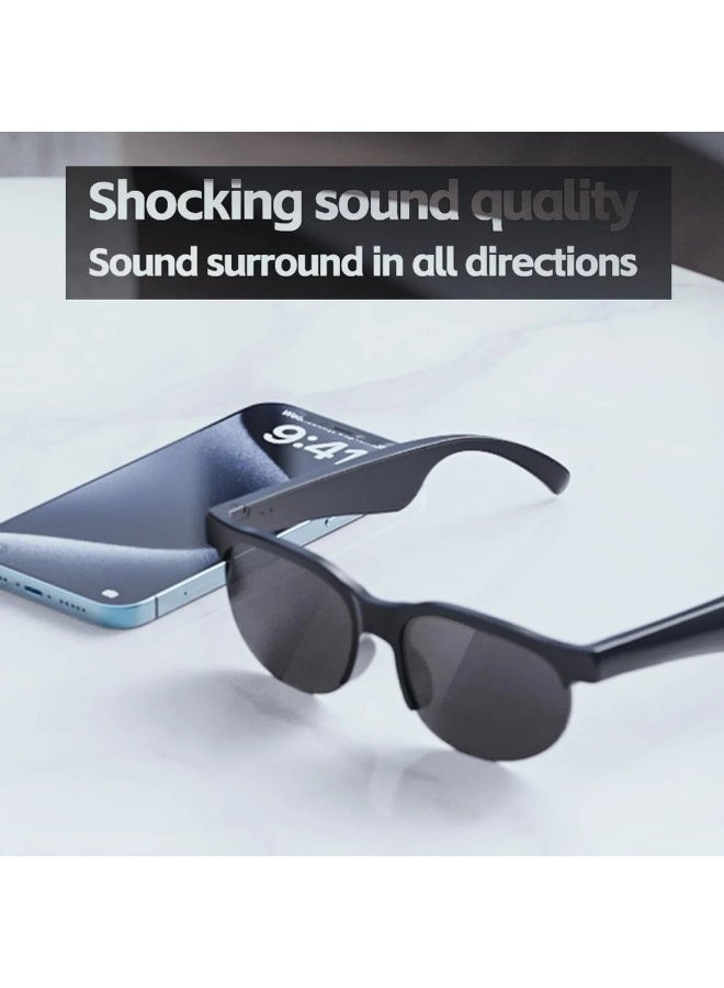 G58 Smart Glasses, AI Bluetooth Glasses with Speaker Music  Calling, Wireless 5.4, Volume Control - Image 2