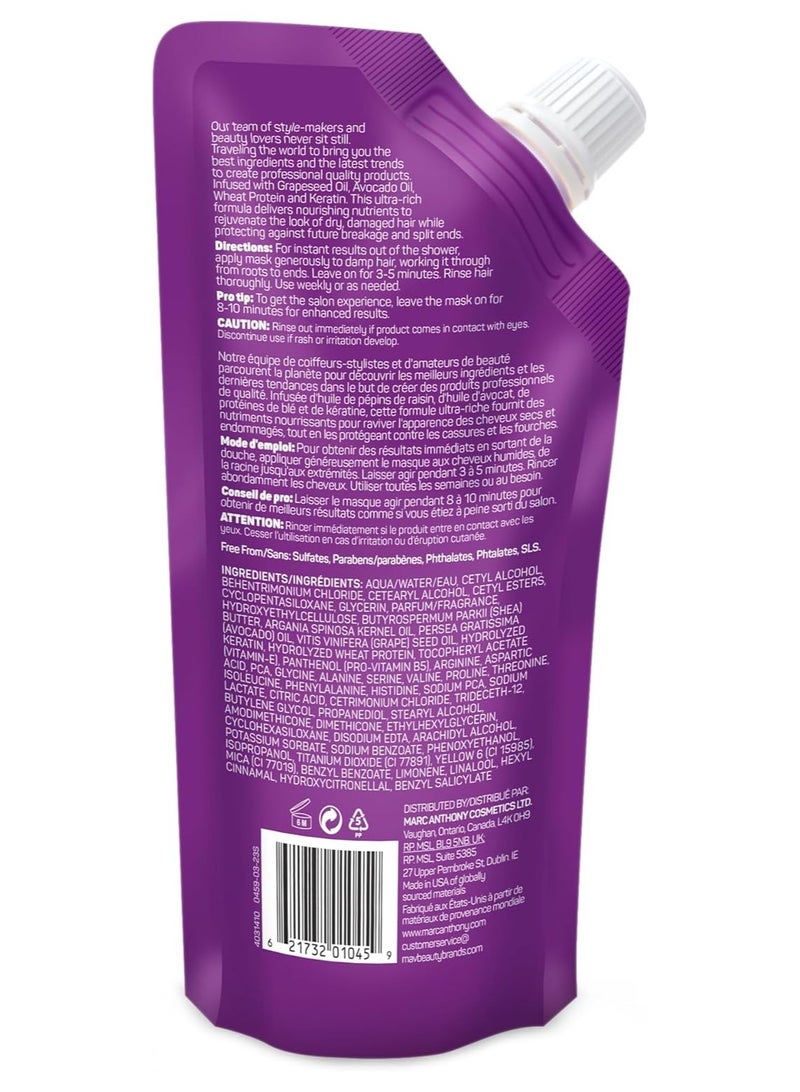 Marc Anthony Instant Miracle Damage Rescue Hair Mask 200ml — Repairs & Restores Hair - Image 2